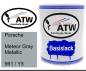 Preview: Porsche, Meteor Gray Metallic, 961 / Y5: 1L Lackdose, von ATW Autoteile West.